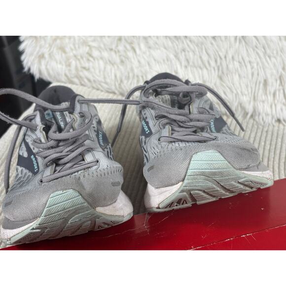 Brooks Adrenaline GTS 21 Shoes Womens 10 Wide D Gray Running Stability 1203291 - Picture 5 of 9